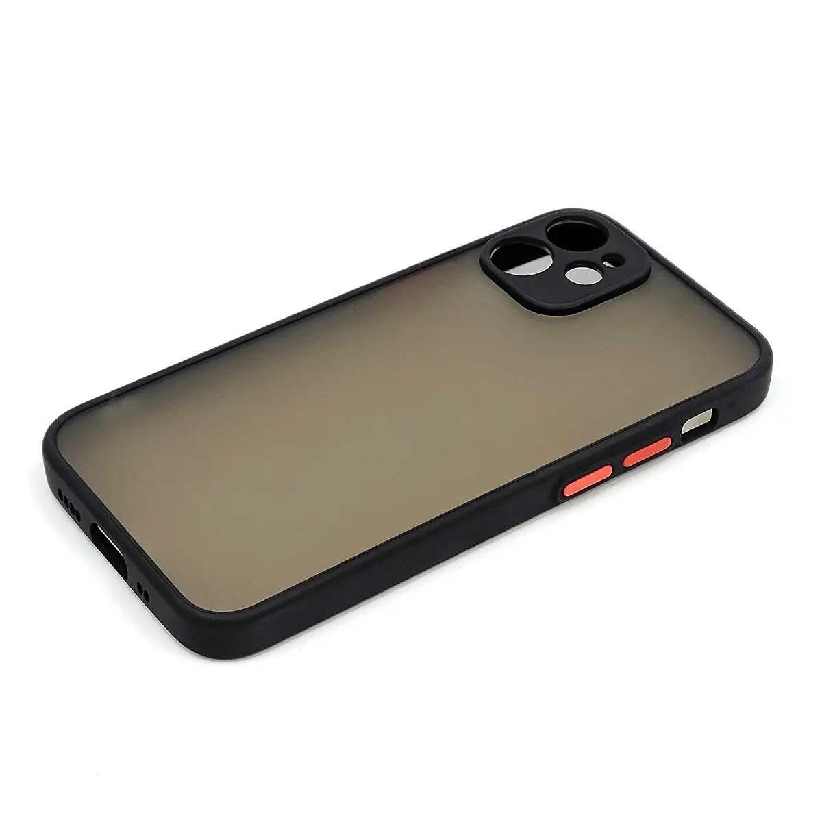 Силиконовый Чехол Накладка Avenger Totu Series Separate Camera Для iPhone 12 Black
