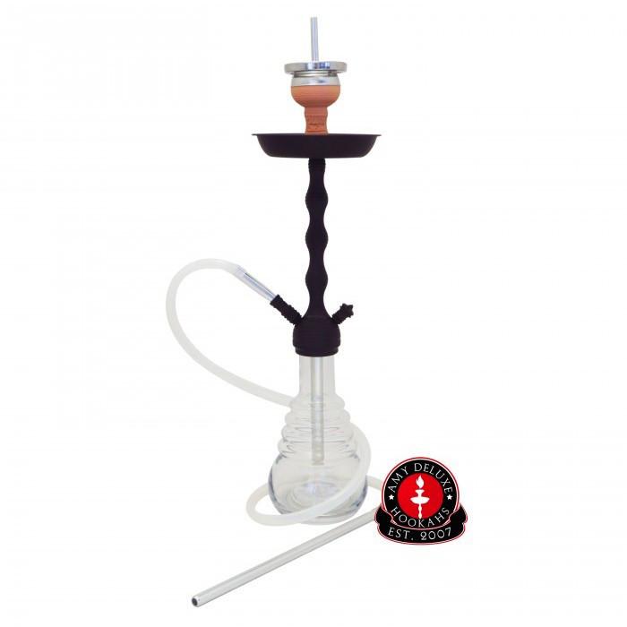 Кальян AMY Deluxe 680 Big Rips на 1 персону 72 см Прозрачный (641104074)