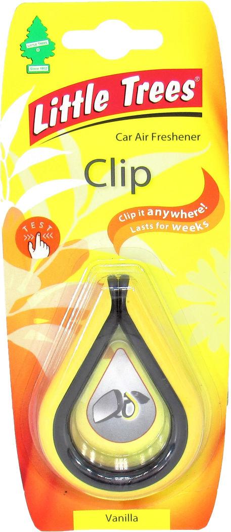 Ароматизатор для авто Little Trees Clip Vanilla на дзеркало (9745.0) Ароматизатор для авто Little Trees Clip Vanilla на дзеркало (9745.0)