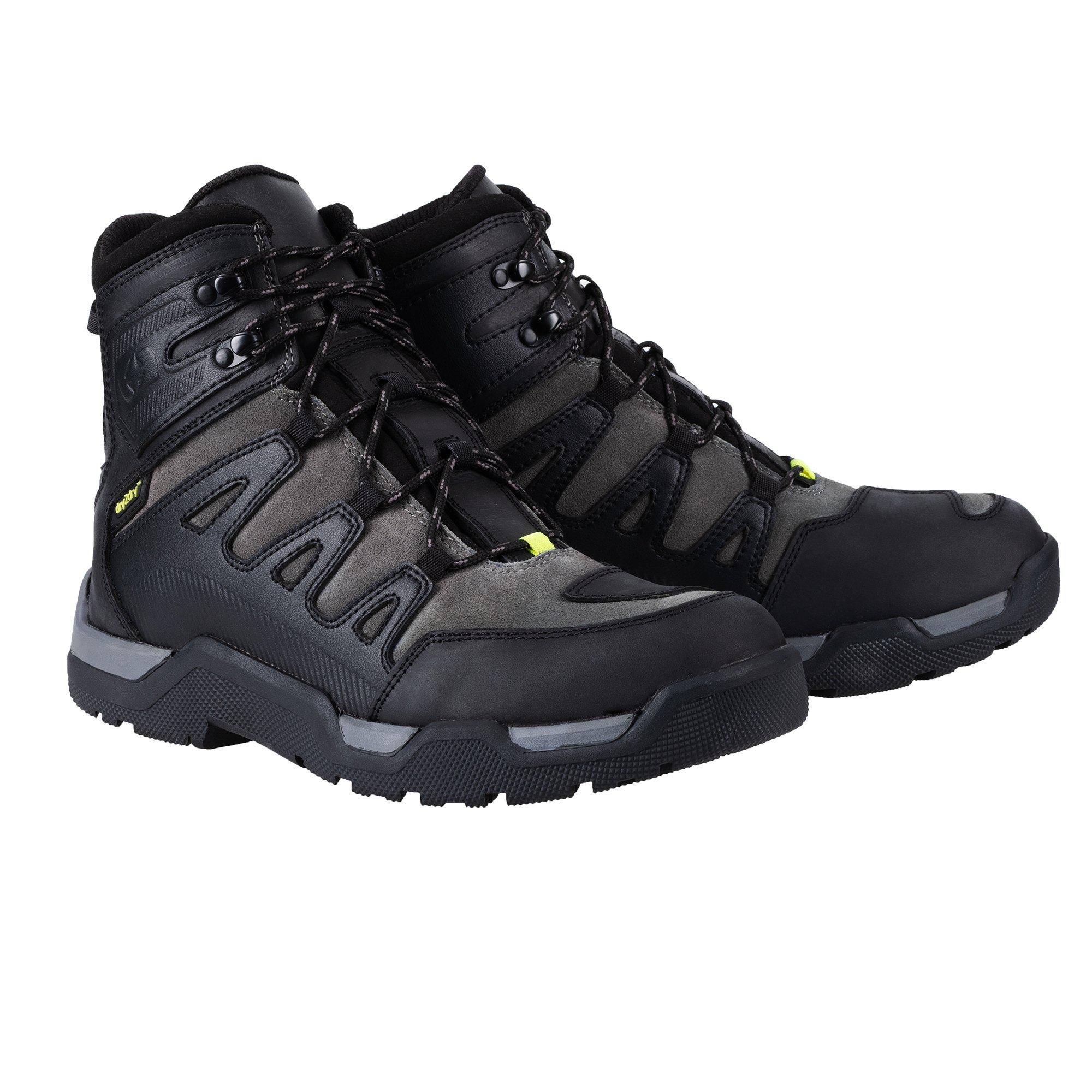 Мотоботы OXFORD Canyon D2D MS Boot р. 43 Black/Grey (39279)