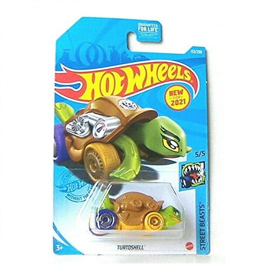 Машинка базовая Hot Wheels серии Street Beasts-Turtoshell Turtle 5/5 2021