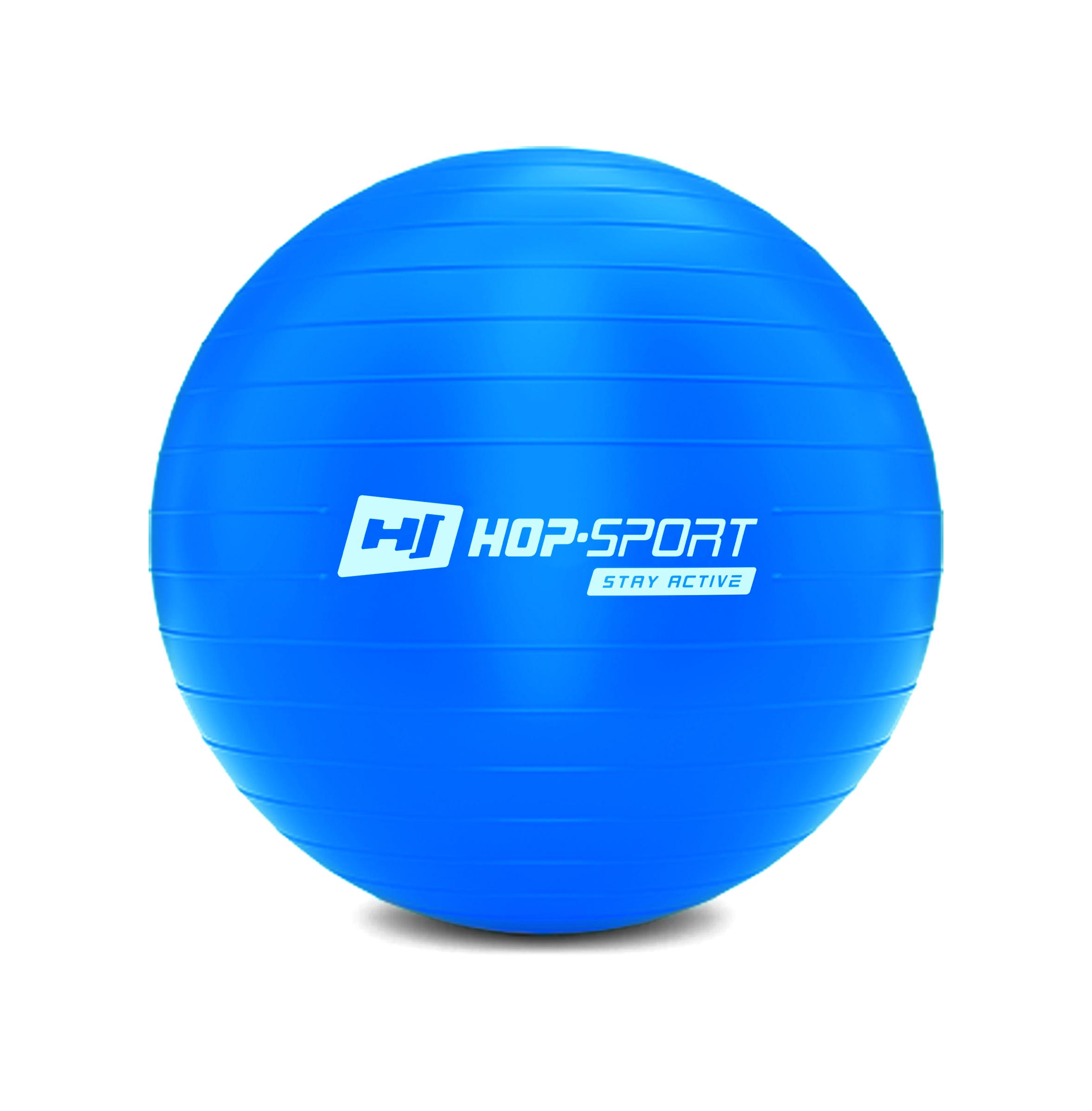 Фитбол + насос Hop-Sport 2020 55 см Синий