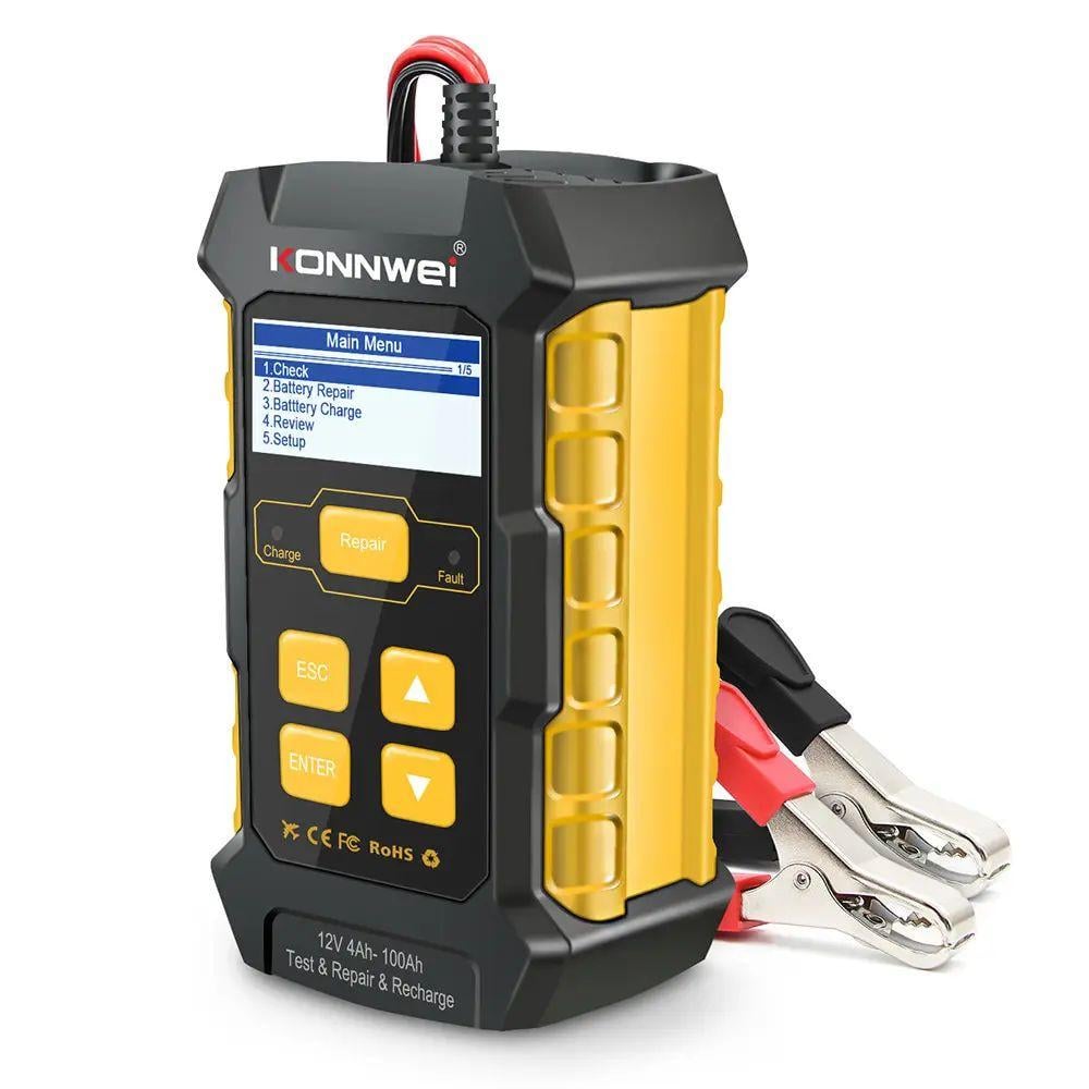 Тестер АКБ и генератора KONNWEI KW510 (2215865402) - фото 3 Тестер АКБ и генератора KONNWEI KW510 (2215865402) - фото 3