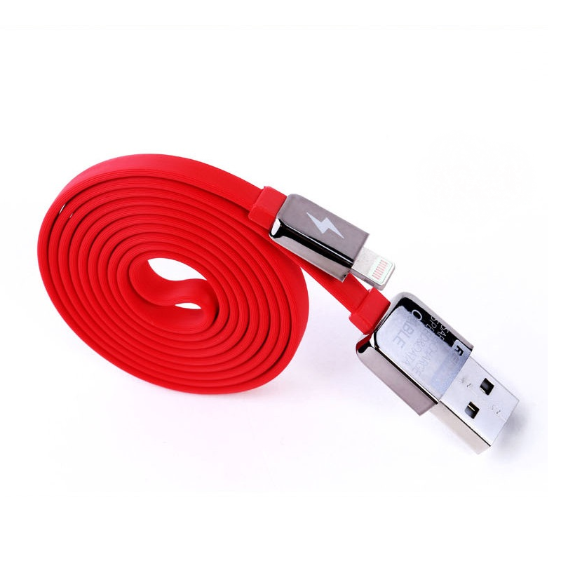 Кабель Remax RC-015i USB Lightning King Kong 1 м Красный (6954851259121)