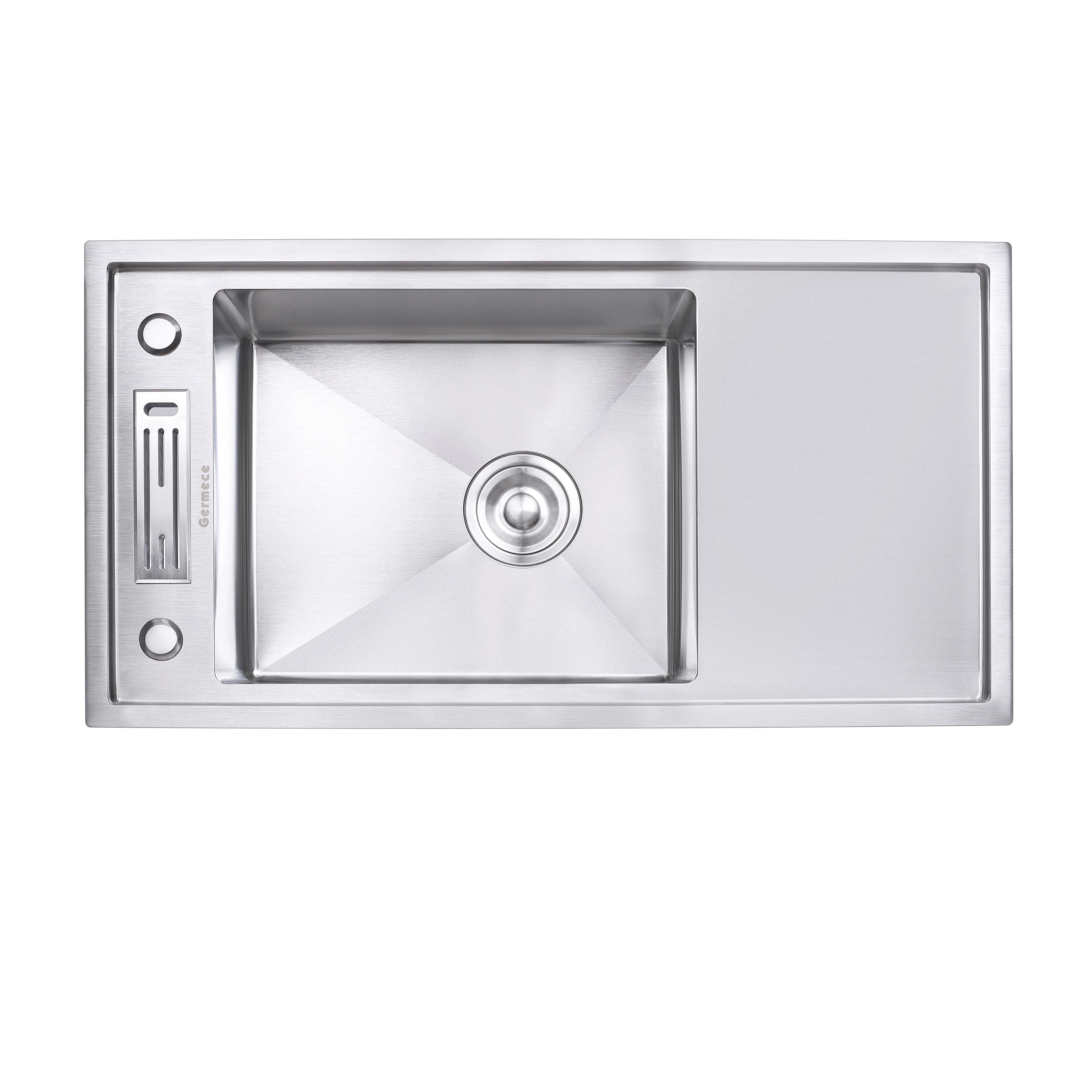 Мойка кухонная Germece Handmade HD-D008 с подставкой для ножей 800х430х230 мм (000022035)