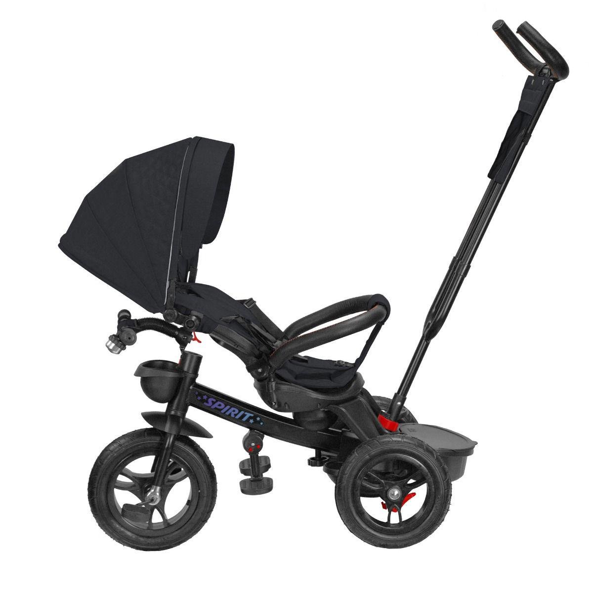 Велосипед дитячий триколісний Tilly Spirit T-3811 Black (1748462305) - фото 3