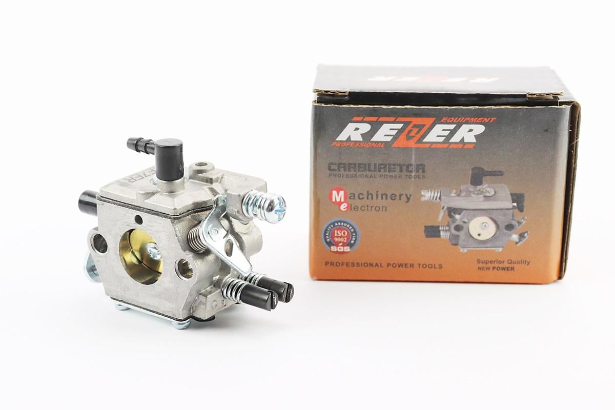 Карбюратор к бензопиле 4500/5200 REZER пластиковые штуцеры (28457019)