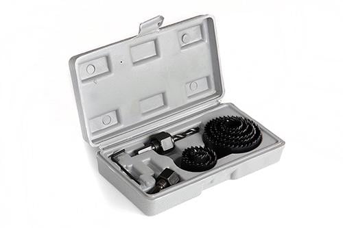 Набір кільцевих пил Apro глибина 25 мм D19/22/29/32/38/44/51/64 мм 11 пр.