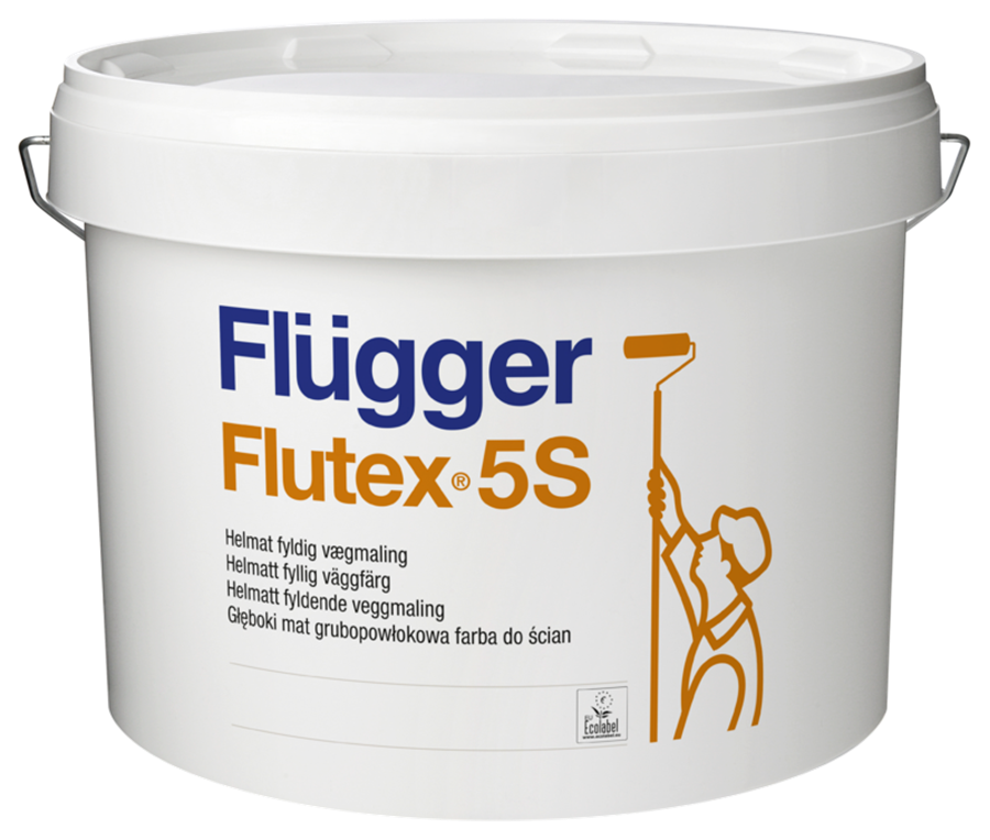 Краска водно-дисперсионная Flugger Flutex 5S 9,1 л Матовый (29-2689-3096)