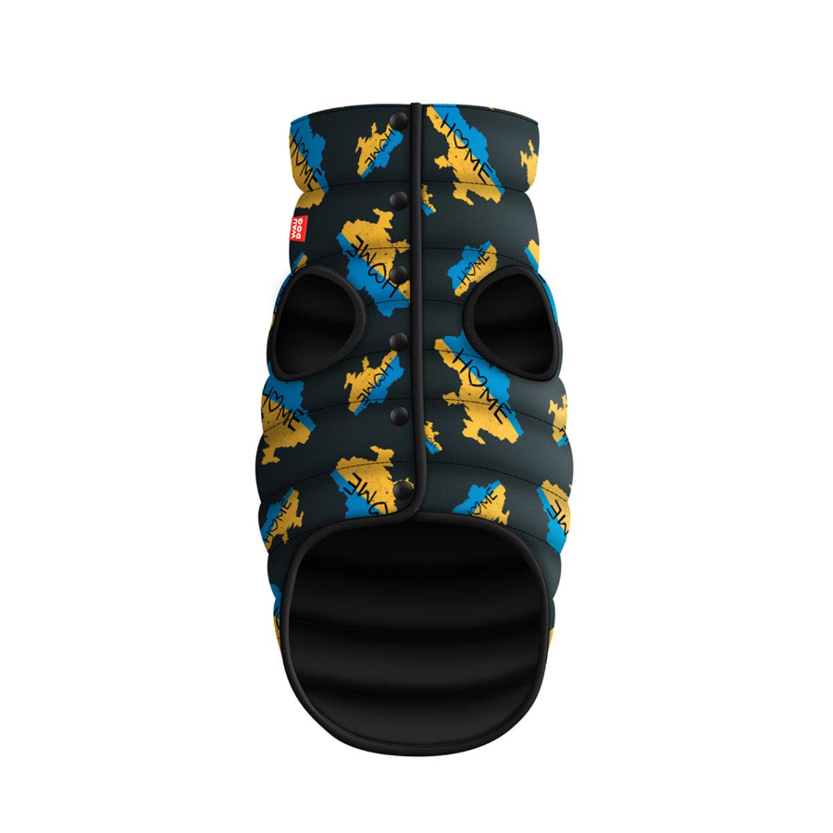 Курточка для собак Waudog Clothes Home S40 52-54/33-38/Черный