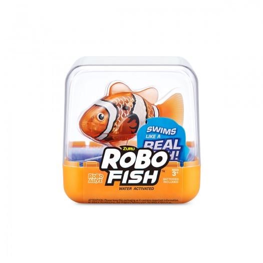 Интерактивная игрушка Robo Alive S3 Роборибка Оранжевый (7191-5-ks) - фото 1