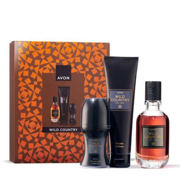 Набір парфумерно-косметичний Avon Wild Country edp 75 мл deo/roll 50 мл after/shv 100 мл (158511319)