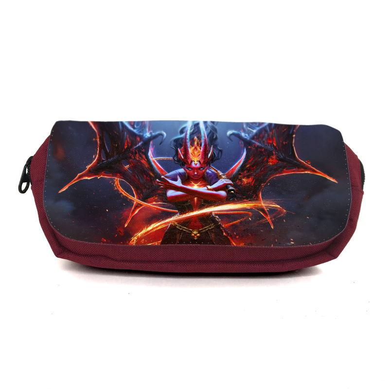 Пенал школьный DOTA-0010 Бордовый (1570289185)