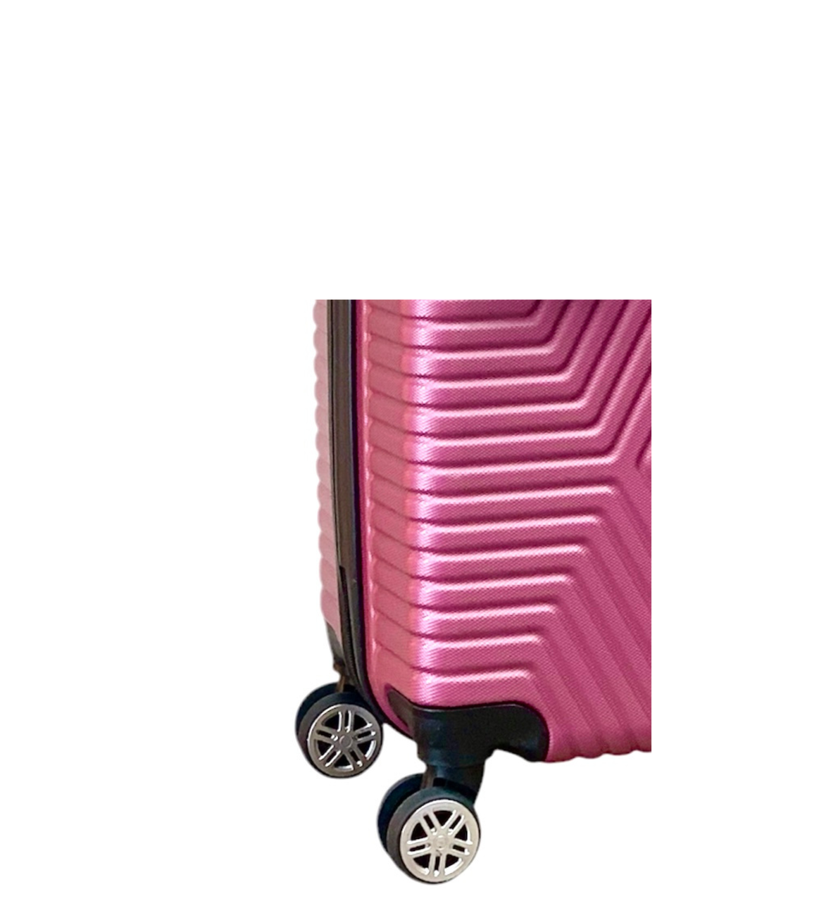 Валіза Polo ПК014-S полікарбонат на 4-х подвійних колесах маленька S 50 л Рожевий - фото 2 Валіза Polo ПК014-S полікарбонат на 4-х подвійних колесах маленька S 50 л Рожевий - фото 2