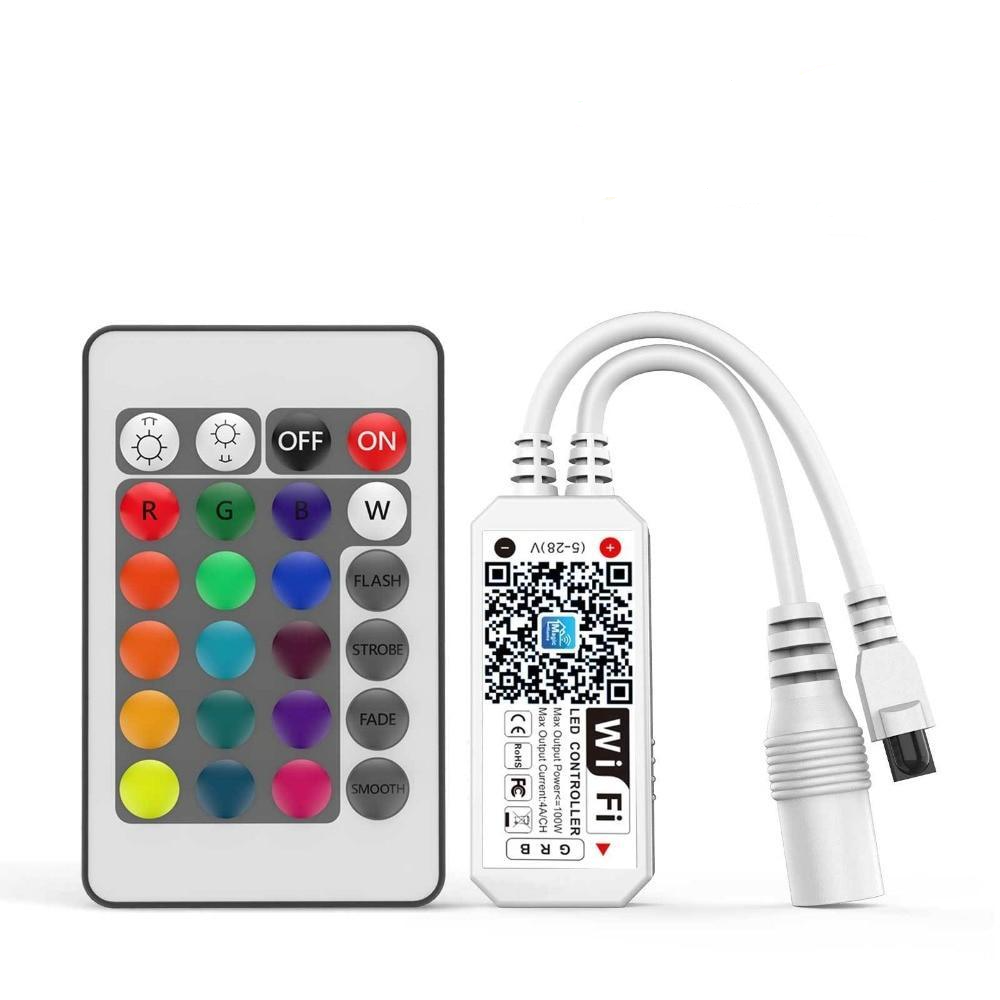 Контроллер RGB ленты WiFi 100 Вт с пультом (28437)