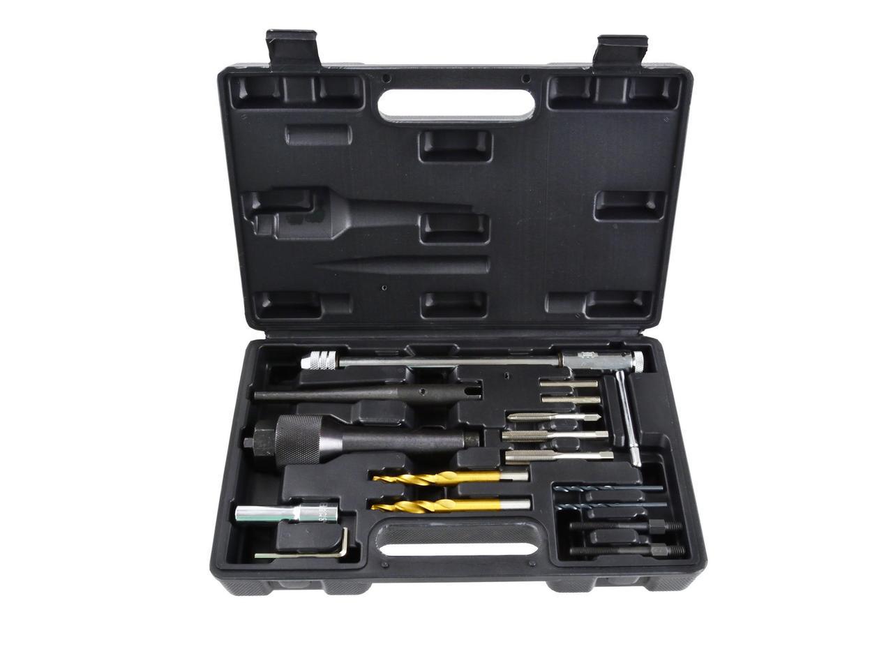 Набор для снятия и ремонта резьбы свечи накаливания Geko G02794