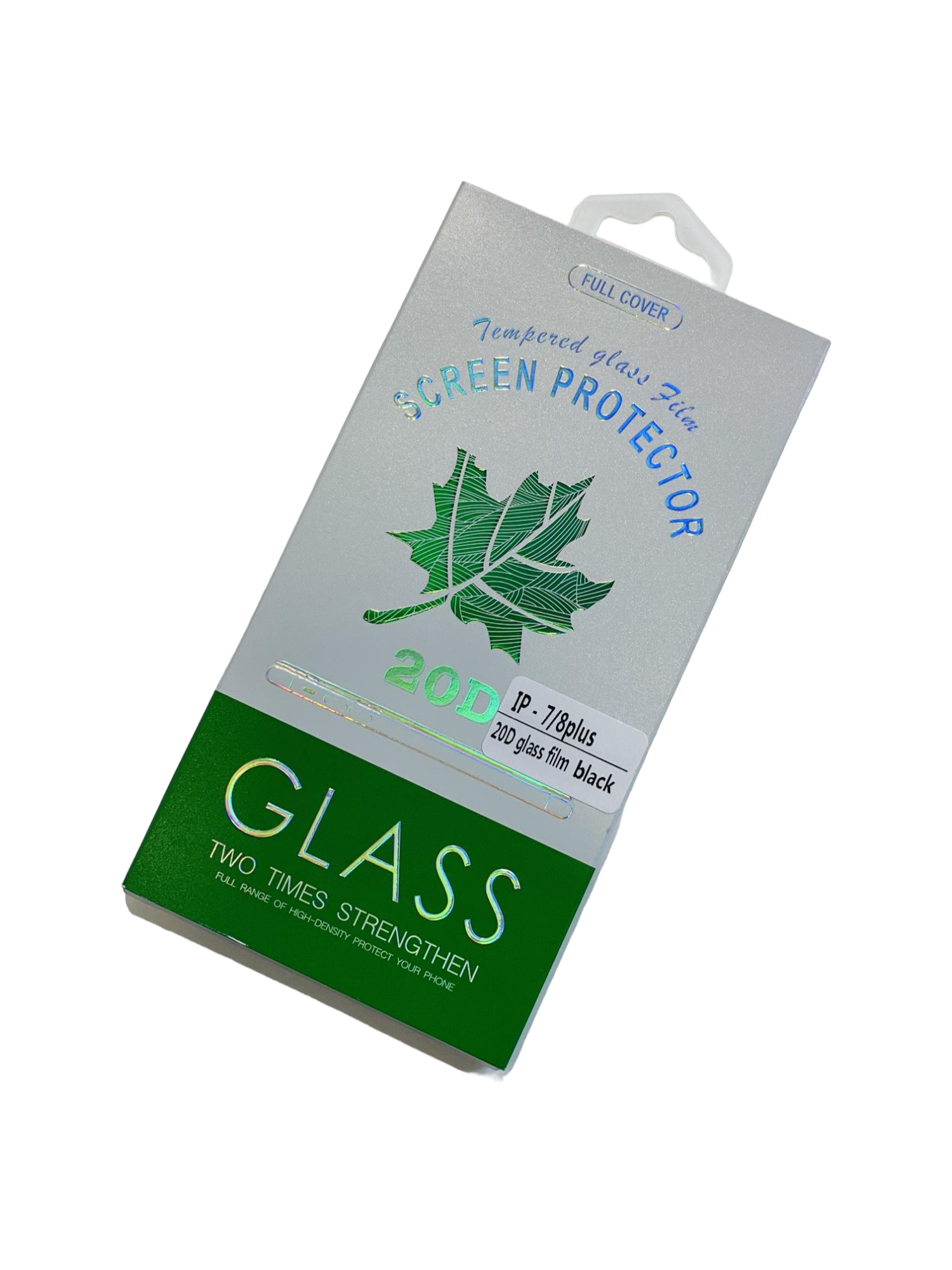 Защитное стекло на экран для iPhone 7,8 PLUS / 20D Full Cover