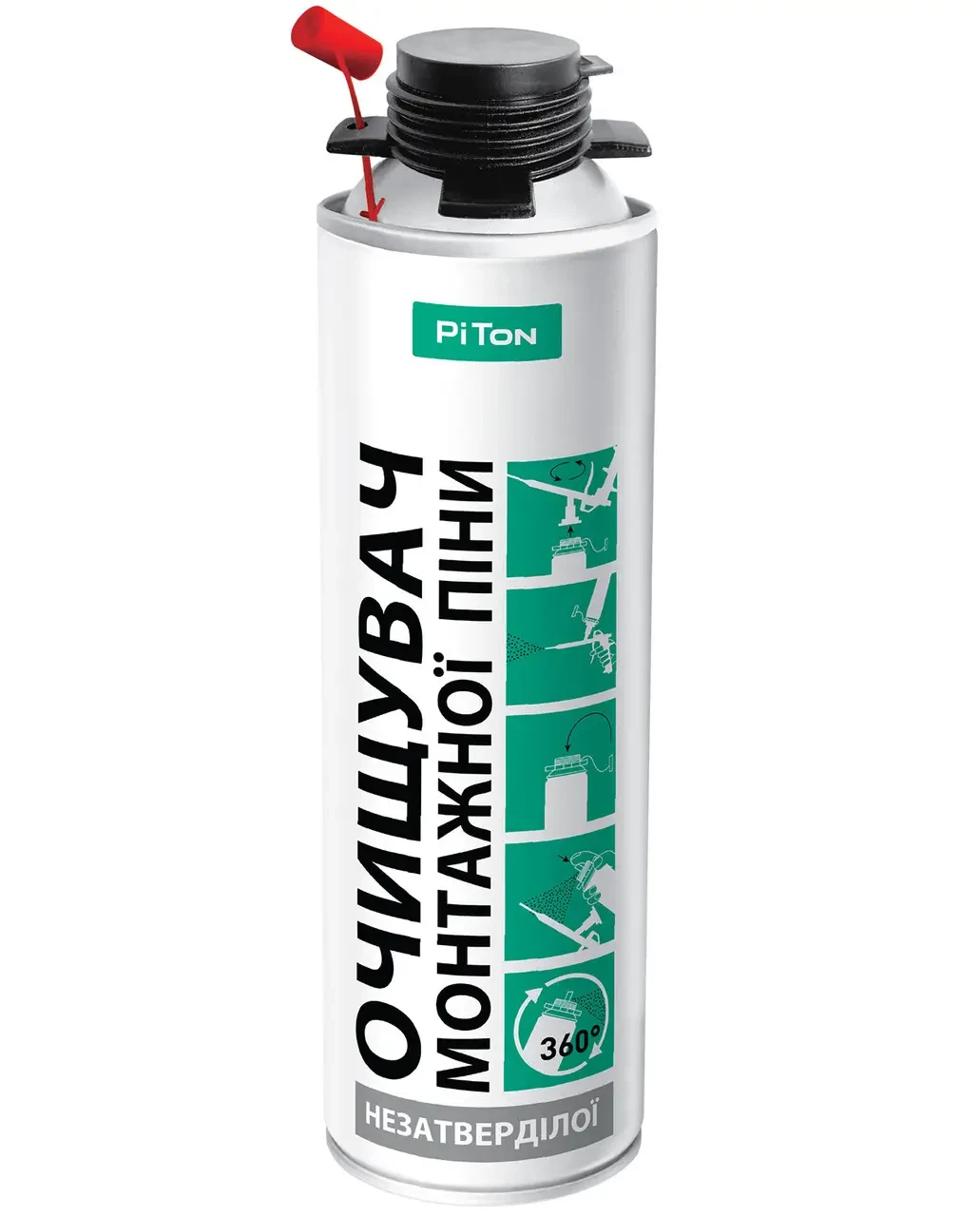 Очиститель монтажной пены Piton 500 мл (28716251) - фото 1 Очиститель монтажной пены Piton 500 мл (28716251) - фото 1