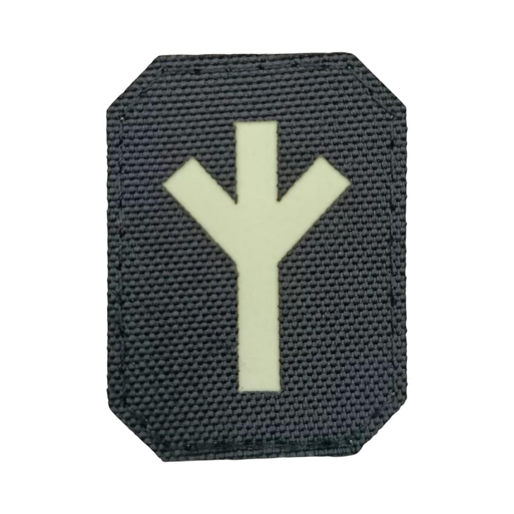 Патч-шеврон Скандинавские руны Альгиз (31757703) Патч-шеврон Скандинавские руны Альгиз (31757703)