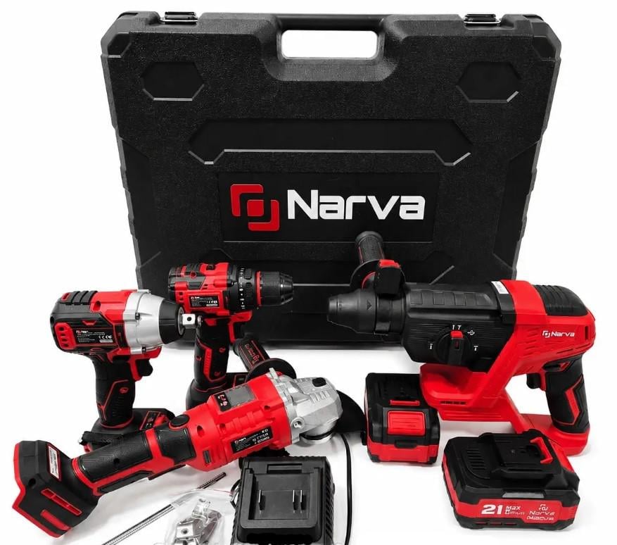 Набор аккумуляторного инструмента Narva SET-401 (37368947)