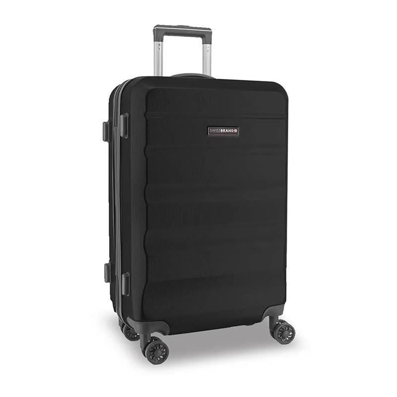 Валіза на 4-х колесах Swissbrand Anvers S 39 л Black (DAS301847)