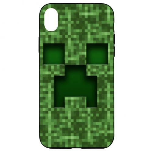 Чехол для iPhone XR Minecraft пиксели