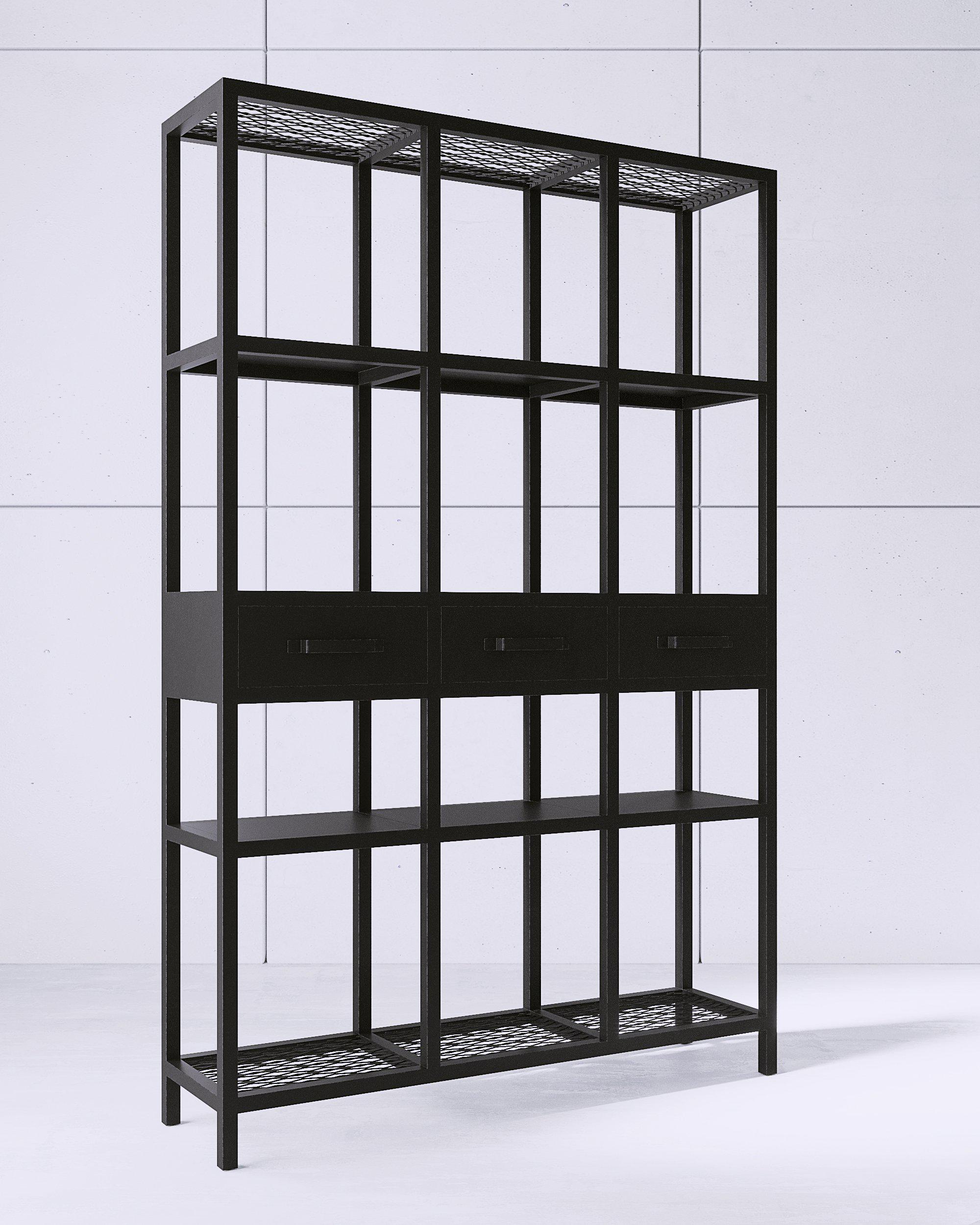 Cтелаж EcoLoft IN-2411 в стилі лофт (25272784)