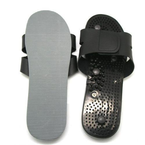 Тапочки массажные Digital Slipper JR-309A 9 скоростей 8 режимов Black (738283541) - фото 5