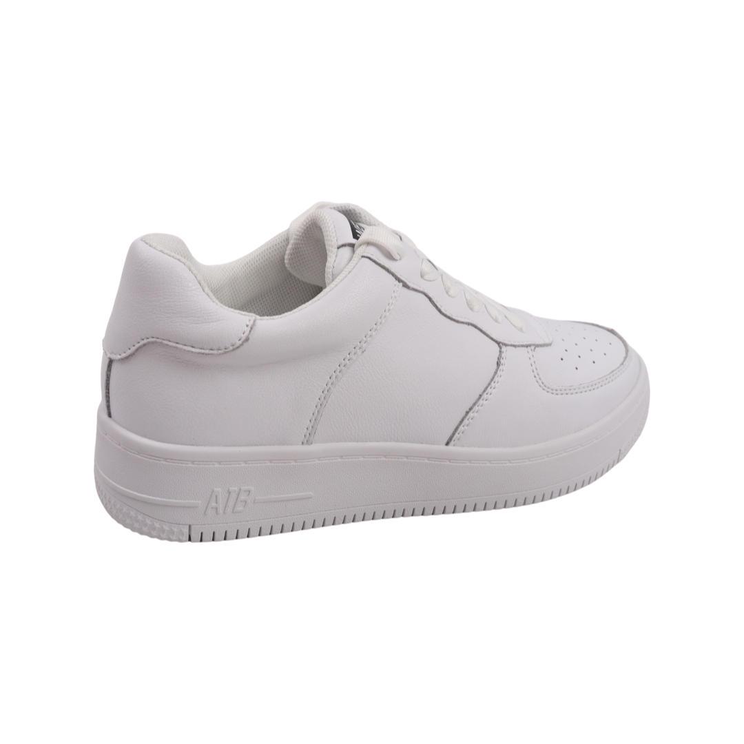 Кеды женские Fashion из кожи Белый (32-22DTS 37) - фото 4