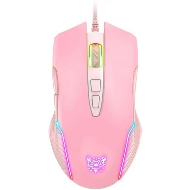 Игровая мышь проводная Onikuma Gaming CW905 Pink (015990) - фото 1