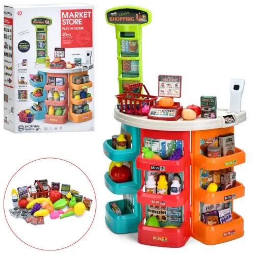 Ігровий набір Супермаркет світло/звук 45 предметів (922-192) - фото 2 Ігровий набір Супермаркет світло/звук 45 предметів (922-192) - фото 2