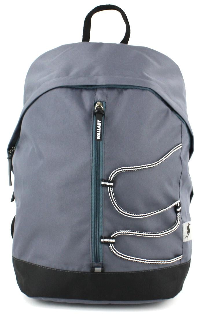 Рюкзак городской Wallaby 21 л Cерый (124-3)