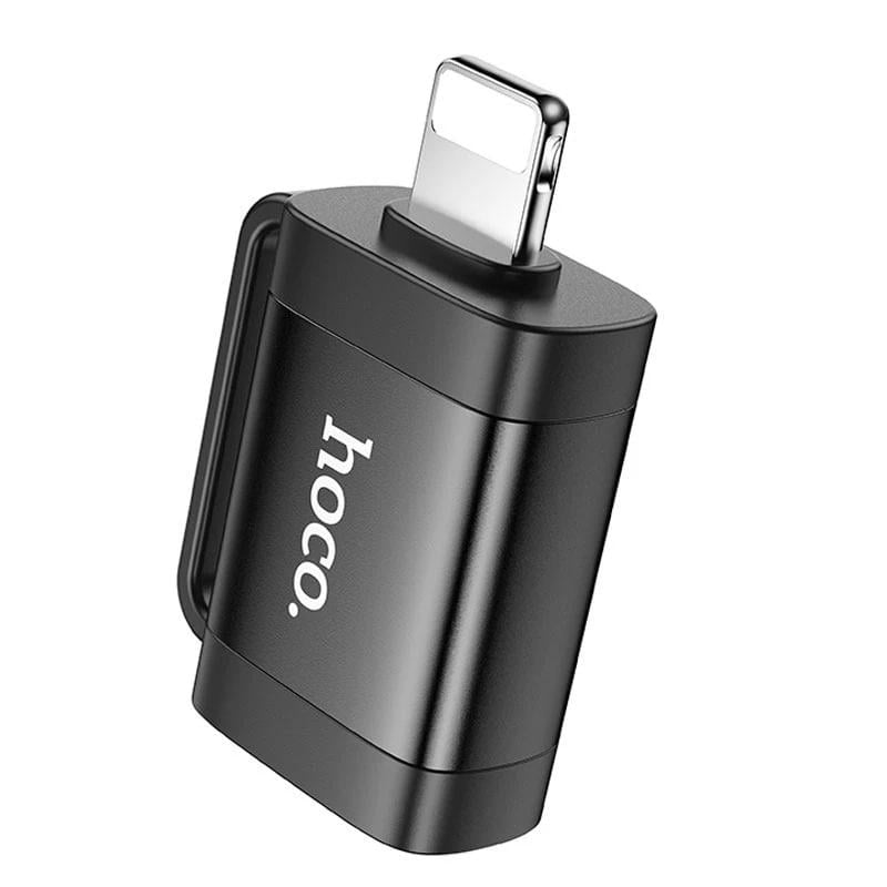 Перехідник Hoco UA31A OTG Lightning male to USB female (23693468)