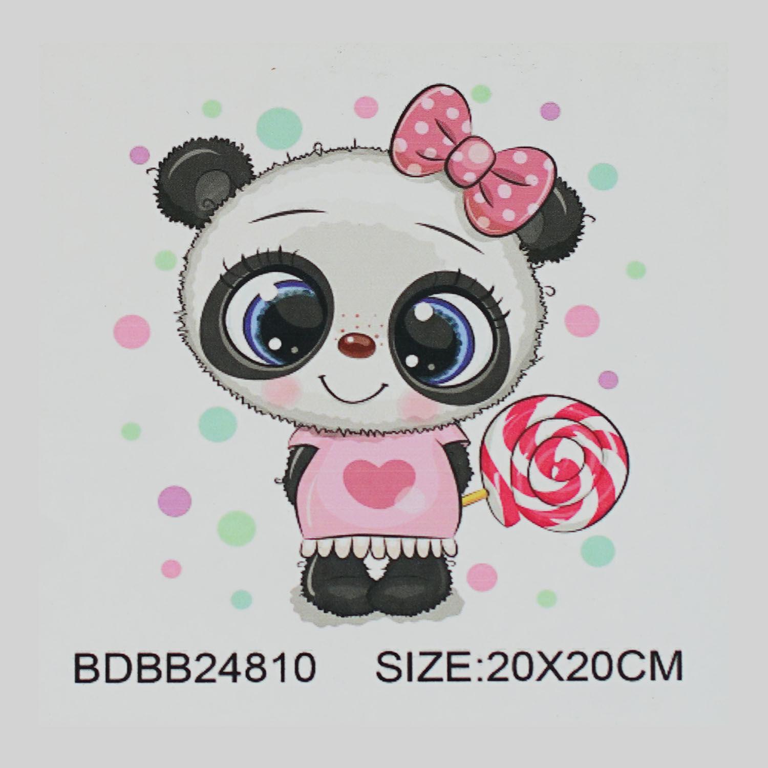 Алмазна мозаїка TK Group Панда 20х20 см (BDBB24810)