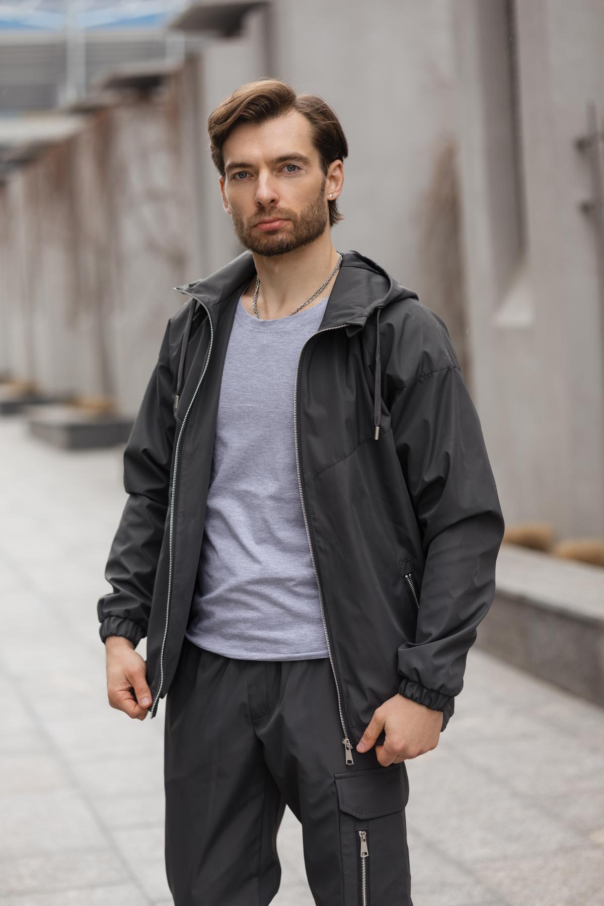 Костюм чоловічий Viter плащівка XXXL Графіт (1618227087/2/6) - фото 2