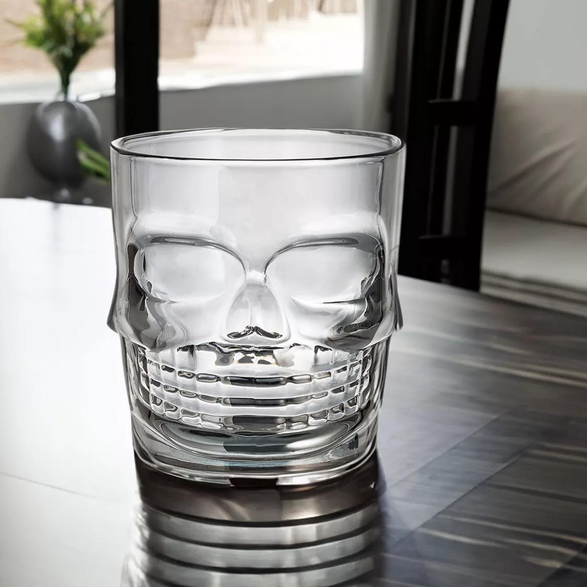 Набор бокалы для пива стаканы и рюмки KITUA Череп 18 предметов Grey - фото 5 Набор бокалы для пива стаканы и рюмки KITUA Череп 18 предметов Grey - фото 5