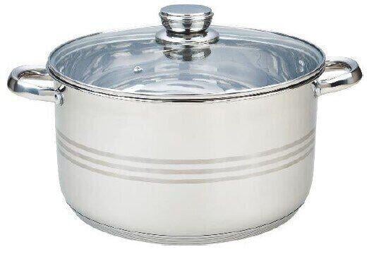 Каструля з кришкою Edenberg EB-3024 23,8 л Нержавіюча сталь (14380130)