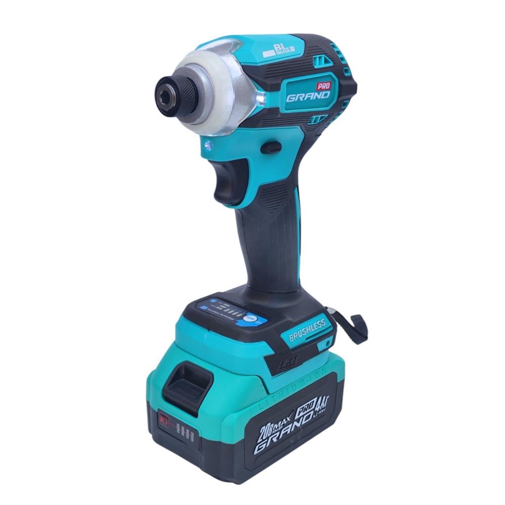 Гайковерт акумуляторний ударний Grand АГУ-20 BL - фото 13 Гайковерт акумуляторний ударний Grand АГУ-20 BL - фото 13