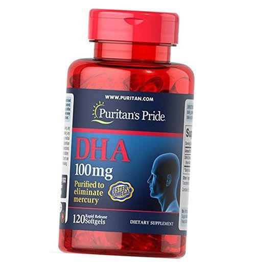 Кислота докозагексаеновая Puritan's Pride DHA 100 120 гел. капс. (67367002)