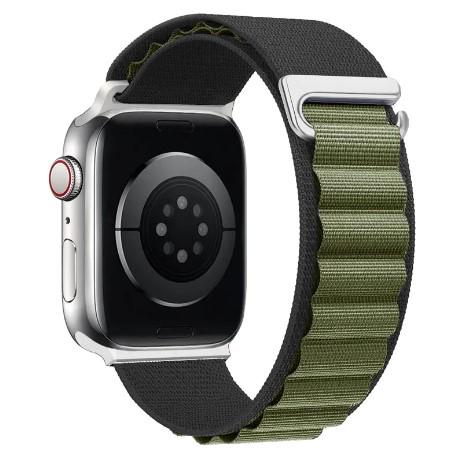 Ремешок для часов Alpine Loop для Apple Watch 42/44/45/49 мм Green/Black