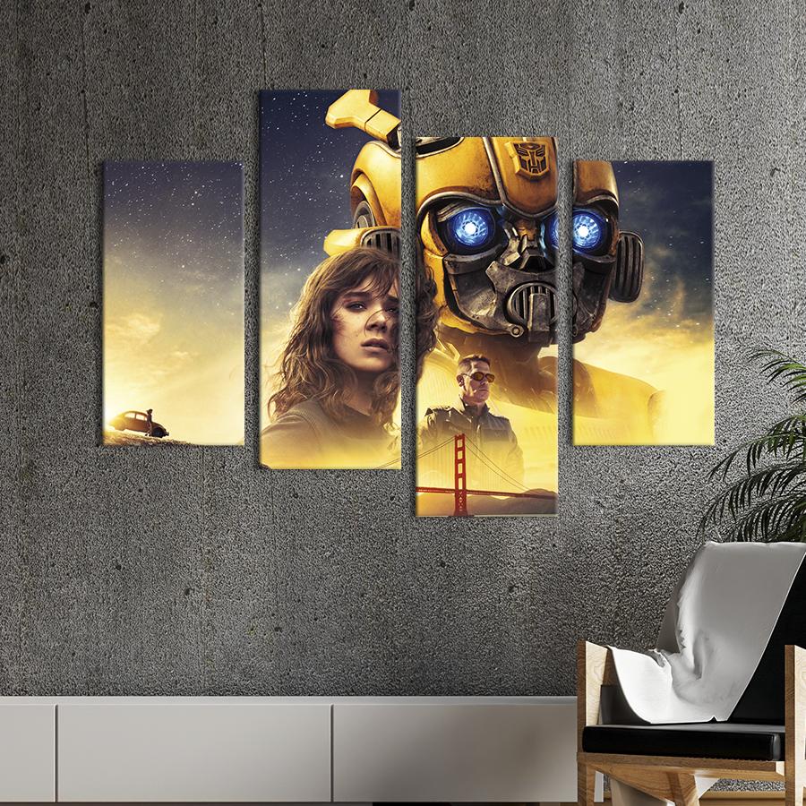 ᐉ Картина на холсте Герои фильма Bumblebee 129x90 см (1464-42) • Купить в  Киеве, Украине • Лучшая цена в Эпицентр