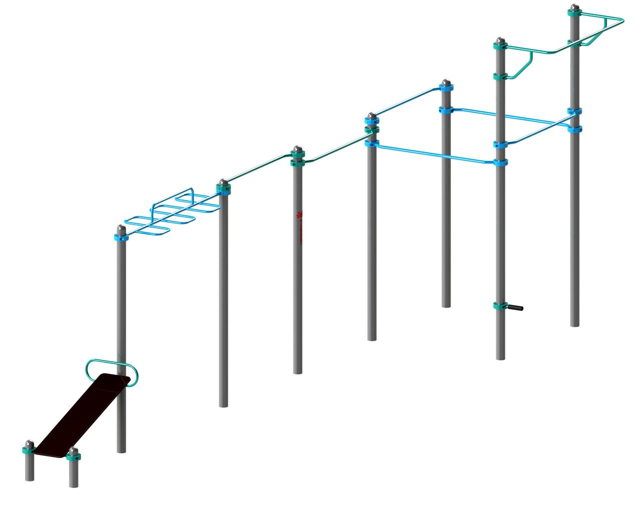 Гимнастический комплекс SiverSport WL207 Workout