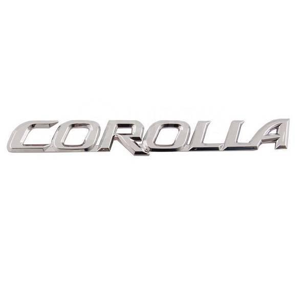 Надпись Davs Auto Corolla для Toyota Corolla 2013-2019 3608