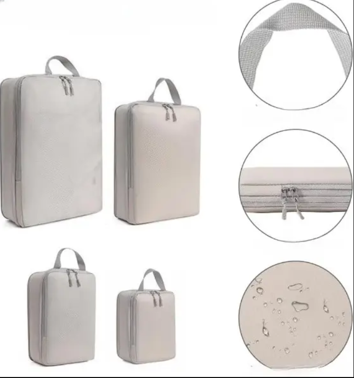 Набір органайзерів для подорожей Monochrome Тип 2 4в1 Блакитний (КДО-42-24) - фото 4 Набір органайзерів для подорожей Monochrome Тип 2 4в1 Блакитний (КДО-42-24) - фото 4