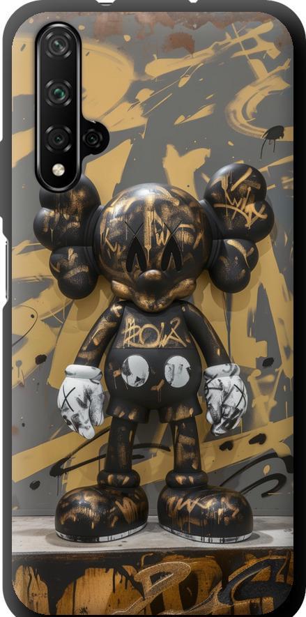 Чехол на Huawei Nova 5T Bronze kaws (6097b-1833-42517)