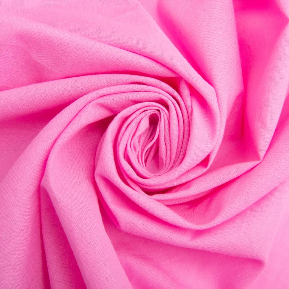 Батист 4090 однотонный 140 см Розовый (26359)