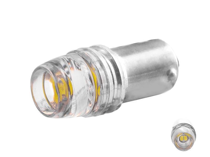 Автомобильная лампа светодиодная LEDUA BA9S-1W с Lens clear Desing LED 12V Белый (3014) - фото 3 Автомобильная лампа светодиодная LEDUA BA9S-1W с Lens clear Desing LED 12V Белый (3014) - фото 3