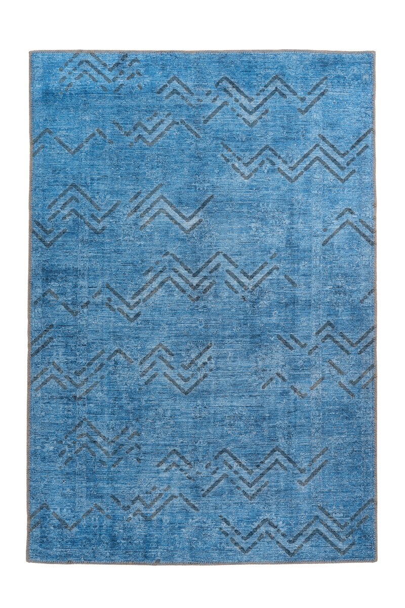 Килим з рельєфом Kayoom Antique 325 Blau (X58HA-120-180)
