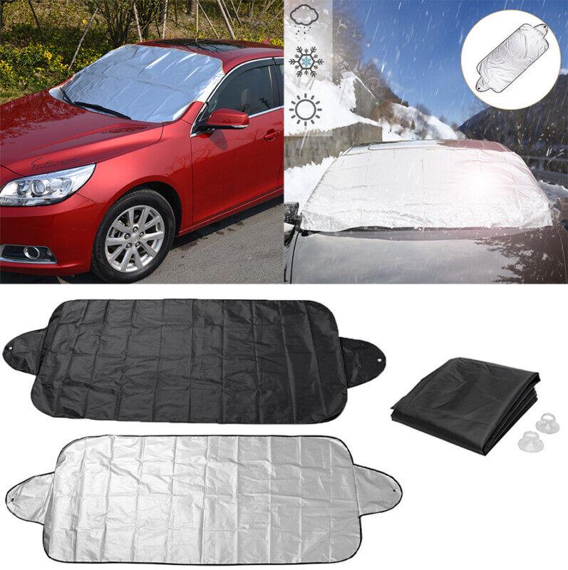 Чехол-накидка на лобовое стекло UFT Windshield 1 Aluminium защита от УФ-лучей/дождя/снега 70х150 см - фото 7