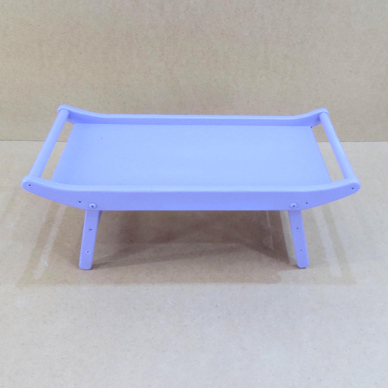 Столик-поднос для завтрака из дерева Айова Флокс (СТП-001255) - фото 5